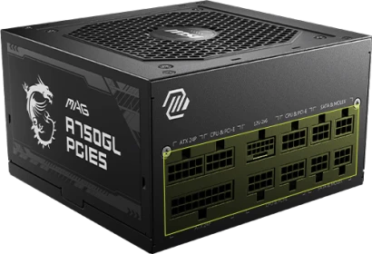 MSI MAG A750GL 750W 80 Plus Gold Full Modular Power Supply