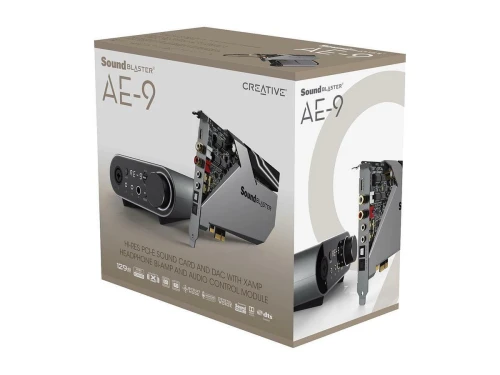 Creative Sound Blaster AE-9 PCIe High-End Gaming Sound Card with DAC