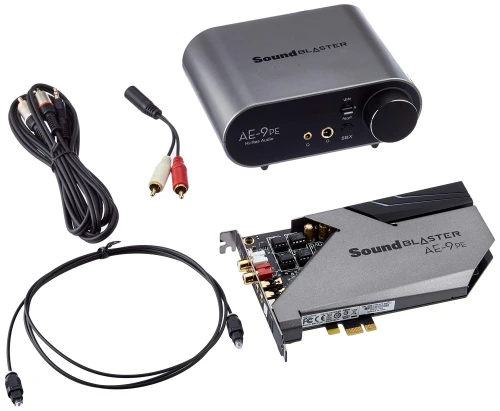 Creative Sound Blaster AE-9 PCIe High-End Gaming Sound Card with DAC