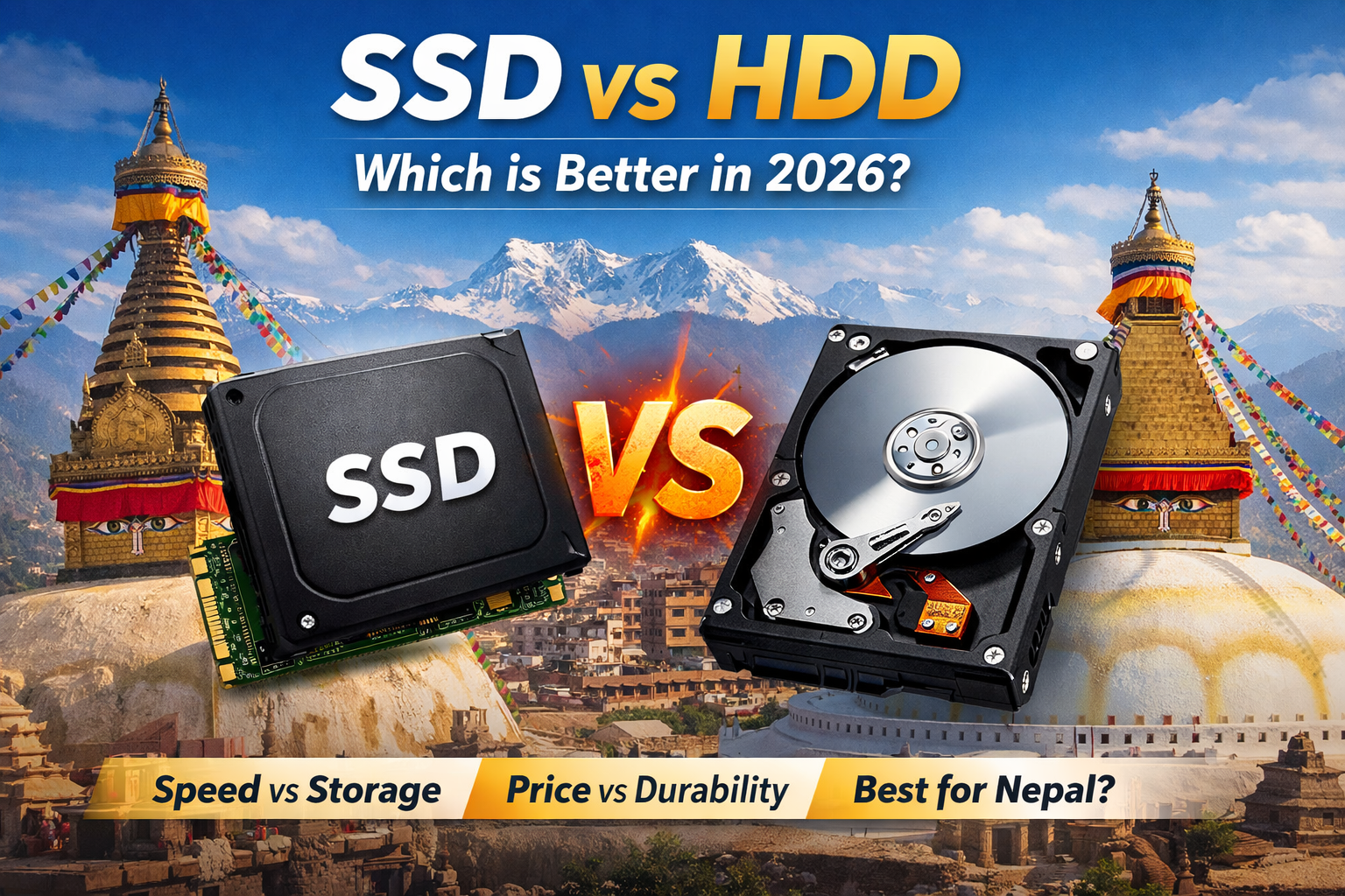 SSD vs HDD – Which is Better in 2026?
