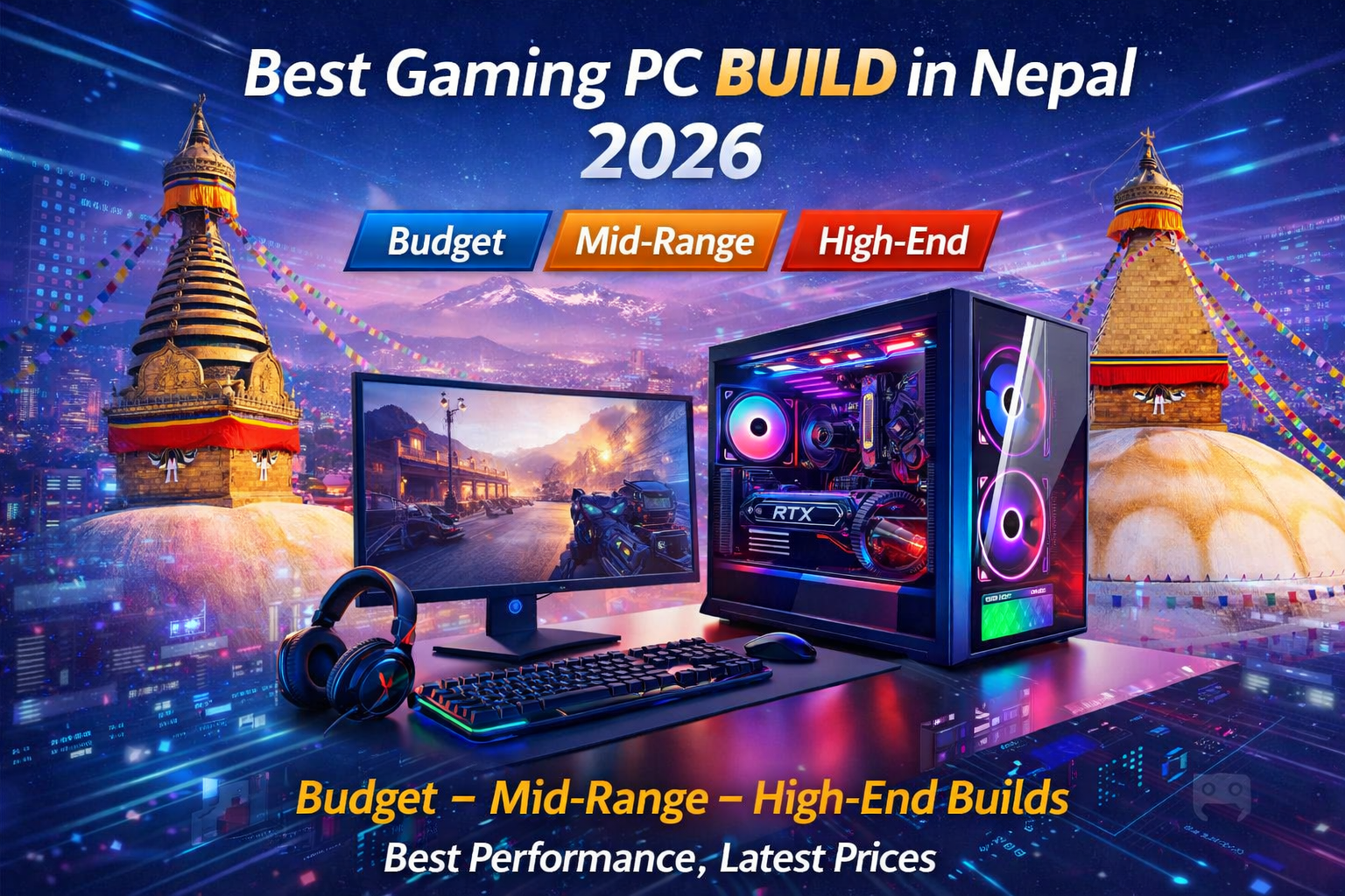Best Gaming PC Build in Nepal (2026 Guide)