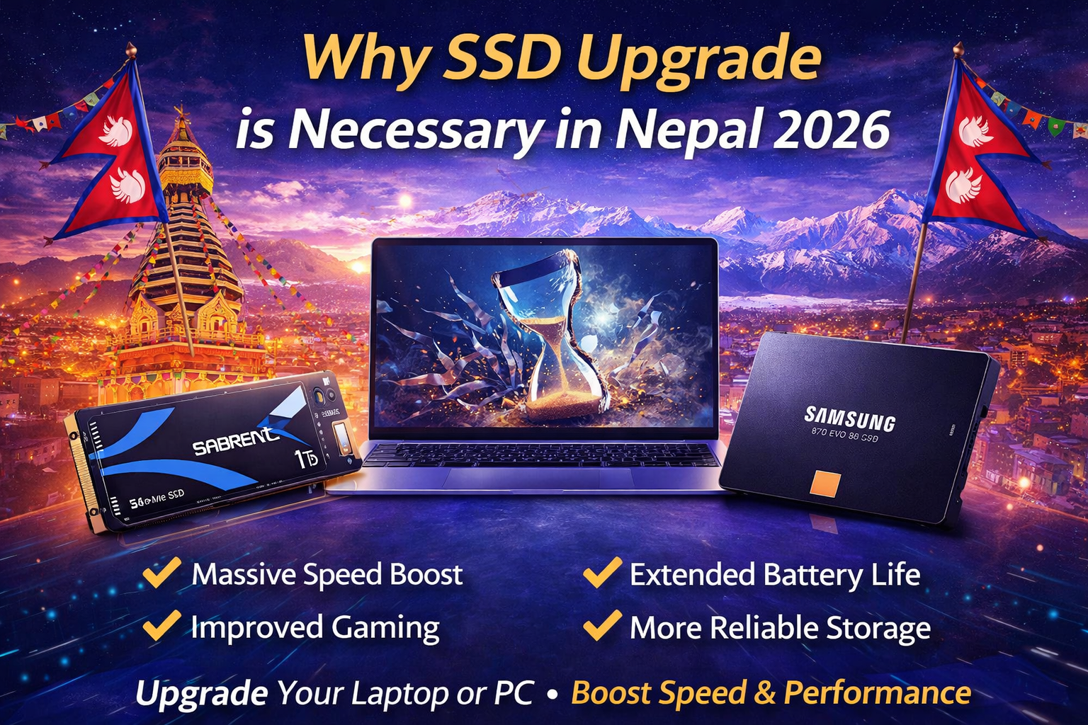 🚀 Why SSD Upgrade is Necessary in Nepal (2026 Guide)