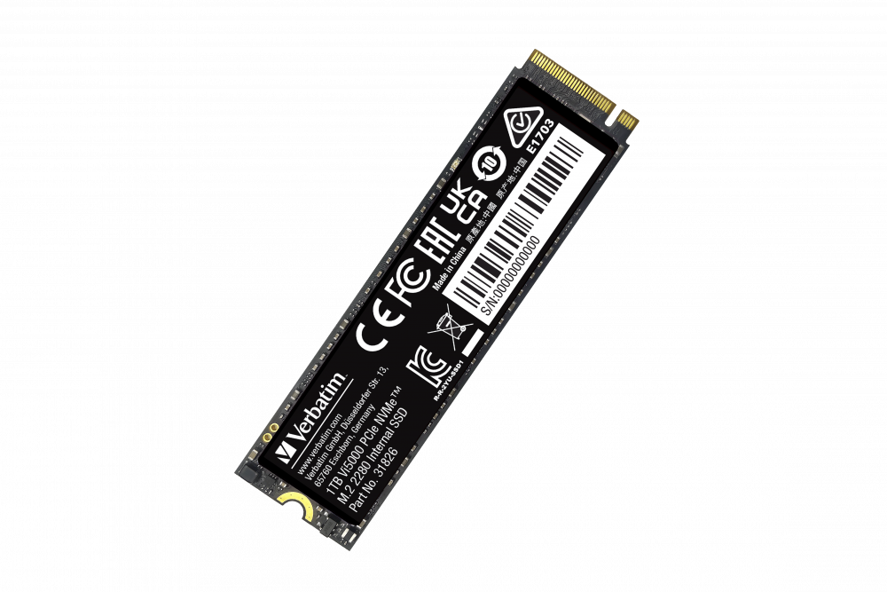 Vi5000 PCIe NVMe™ M.2 SSD 1TB