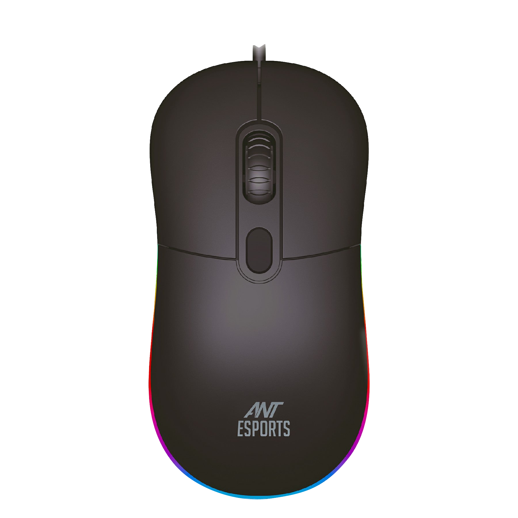 Ant Esports GM40 2400DPI RGB Wired Gaming Mouse Black