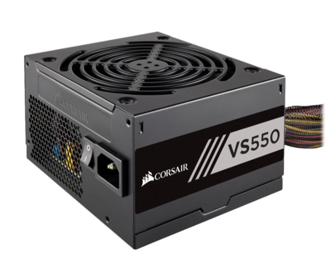 VS Series™ VS550 — 550 Watt 80 PLUS® White Certified PSU