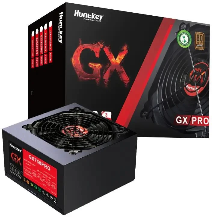 HUNTKEY GX750 PRO GAMING POWER SUPPLY