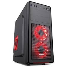 HUNTKEY BU560 3PC RGB FAN FREE GAMING CASING