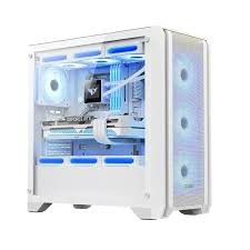 HUNTKEY GX750A PREDATOR GAMING CASING WHITE