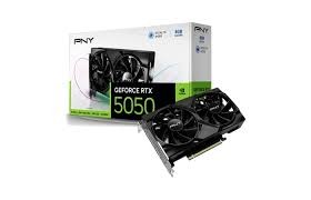 PNY GEFORCE RTX 5050 8GB DUAL FAN GRAPHICS CARD