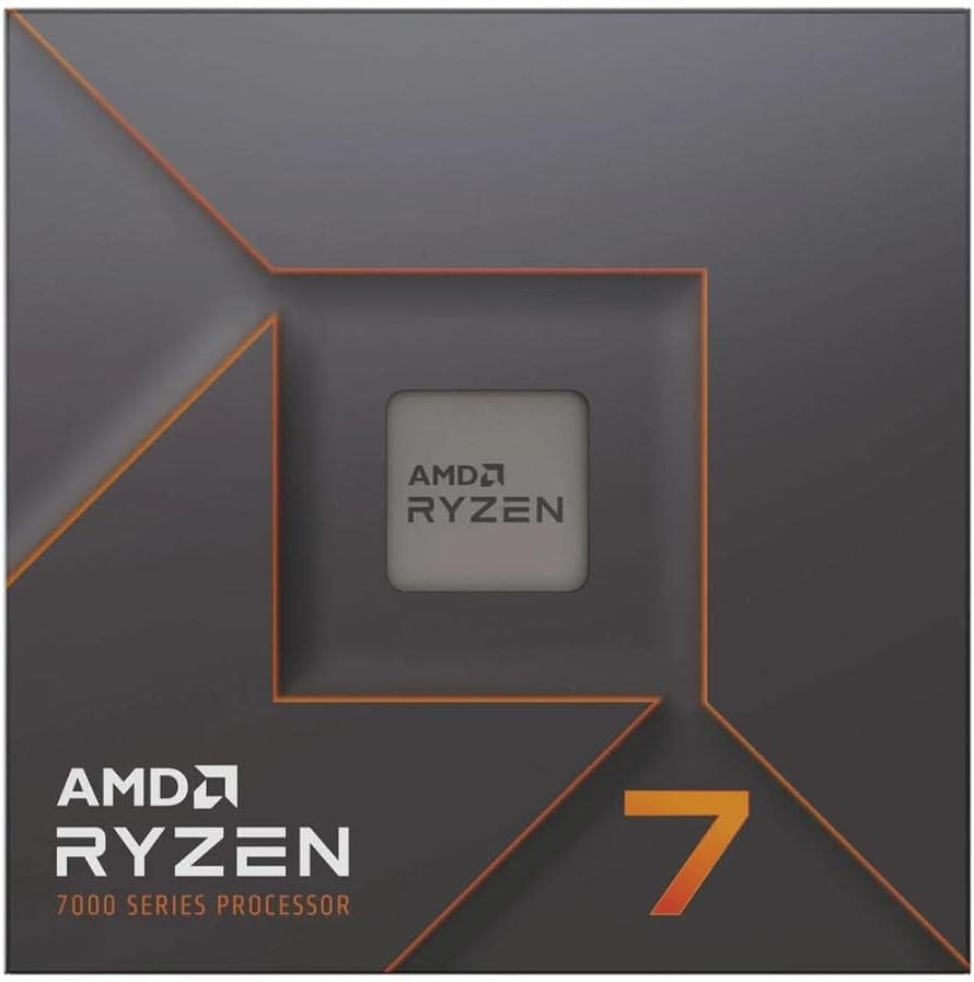 AMD Ryzen 7 7700X Desktop Processor (Zen 4, 8-Core, 16-Thread, AM5 Socket)