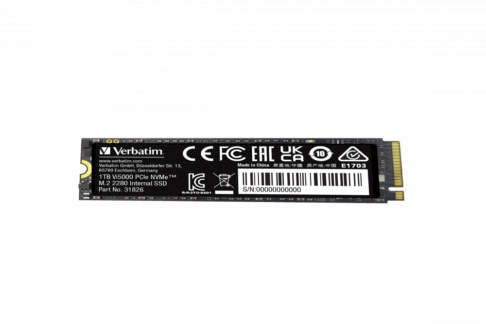 Vi5000 PCIe NVMe™ M.2 SSD 1TB