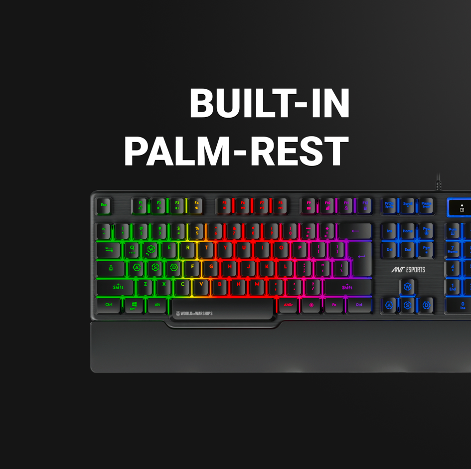 Ant Esports KM500W Gaming Backlit Keyboard Mouse Combo