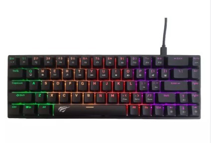 HAVIT KB881L Backlit Mechanical 60% Gaming Keyboard