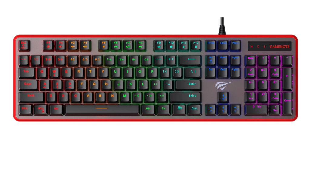 HAVIT HV-KB870L Backlit Mechanical Gaming Keyboard