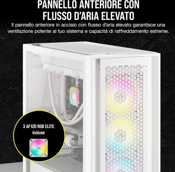 Corsair iCUE 5000D RGB AIRFLOW Mid-Tower Case CC-9011243-WW