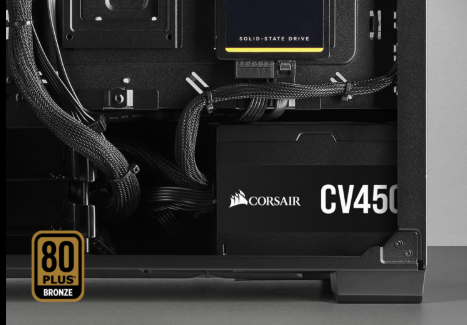 CV Series™ CV450 — 450 Watt 80 Plus® Bronze Certified PSU