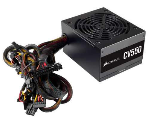 CV Series™ CV550 — 550 Watt 80 Plus® Bronze Certified PSU
