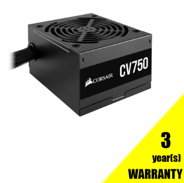 750 Watt 80 Plus® Bronze Certified PSU (UK) - Corsair