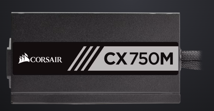 Corsair CX Series™ CX750M — 750 Watt 80 PLUS® Bronze Certified Modular ATX PSU CP-9020061-UK