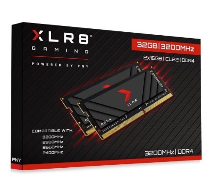 RAM PNY 8GB XLR8 DDR4 3200  LAPTOP