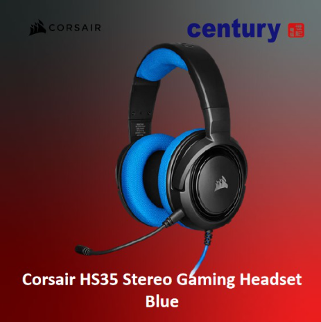 CORSAIR HS35 BLUE GAMING HEADPHONE CA-901119-AP