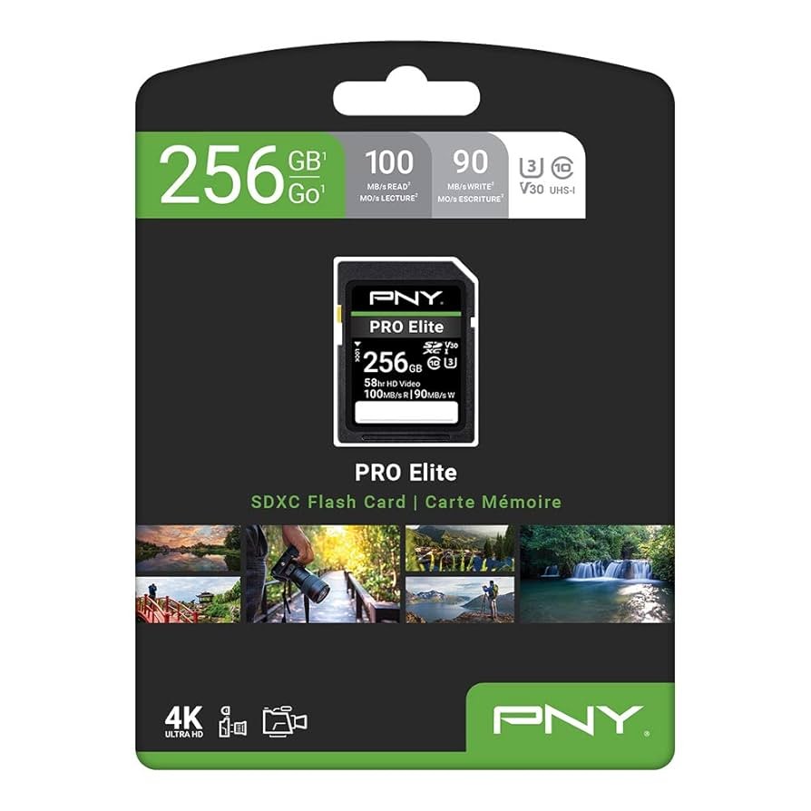MicroSD PNY 256GB PRO ELITE