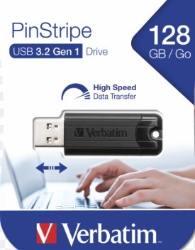 VERBATIM USB 3.2 GEN-1-128GB Flash Drive -49319