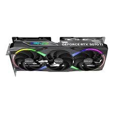 PNY GEFORCE RTX 5070TI 16GB TRIPLE FAN OVER CLOCKED ARGB GRAPHICS CARD