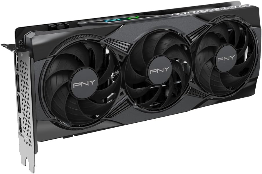 PNY GEFORCE RTX 5060 8GB TRIPLE FAN OVER CLOCKED ARGB GRAPHICS CARD