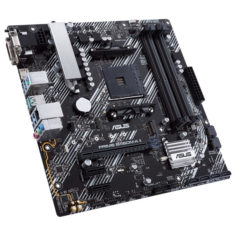 ASUS PRIME B450M-A II AMD AM4 Micro-ATX Motherboard