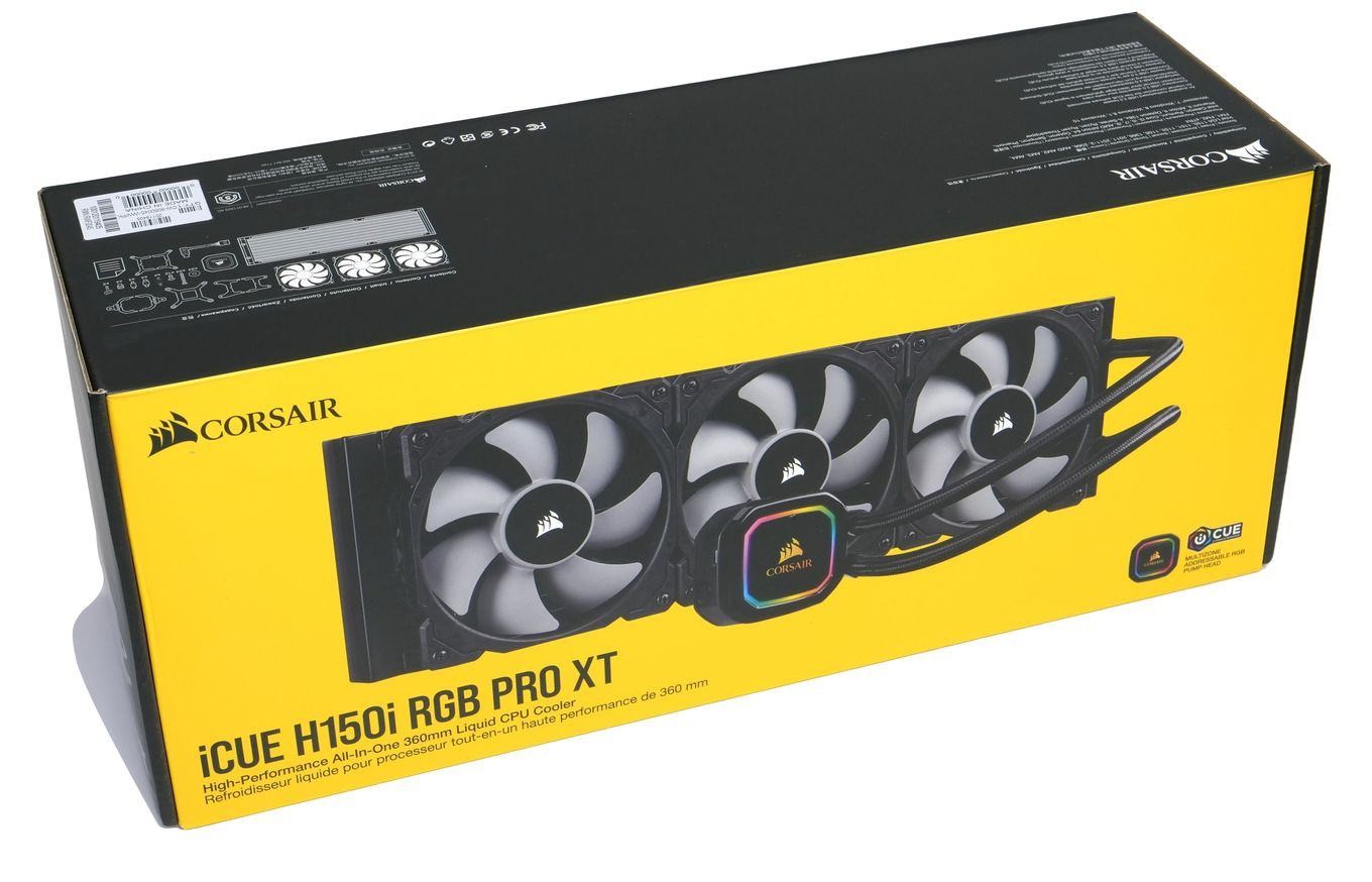 CORSAIR iCUE H150i RGB PRO XT Liquid CPU Cooler