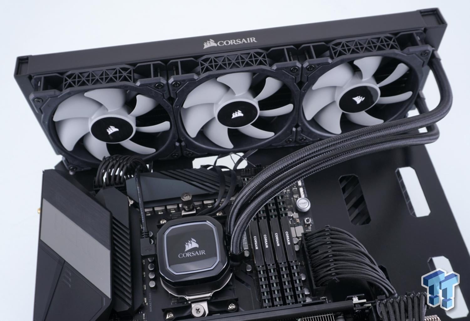 CORSAIR iCUE H150i RGB PRO XT Liquid CPU Cooler