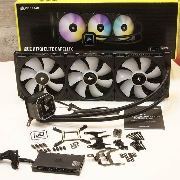 CORSAIR iCUE H170i ELITE CAPELLIX Liquid CPU Cooler