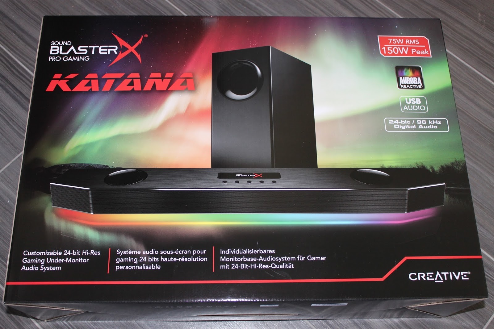 Creative Sound BlasterX Katana Multi-Channel Gaming Soundbar