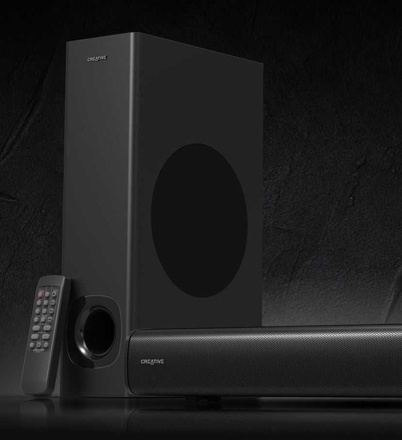 Creative Stage V2 2.1 Soundbar with Subwoofer