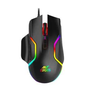 Ant Esports GM320 12800DPI RGB Wired Gaming Mouse Black