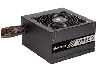 Corsair VS Series™ VS650 — 650 W 80 PLUS® White Certified Power Supply Unit (PSU) — CP‑9020172‑UK