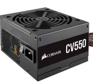 Corsair CV Series™ CV550 — 550 W 80 PLUS® Bronze Certified Power Supply Unit (PSU)