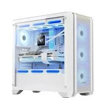HUNTKEY GX750A PREDATOR GAMING CASING WHITE