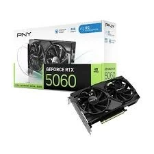 PNY GEFORCE RTX 5060 8GB DUAL FAN OVER CLOCKED GRAPHICS CARD
