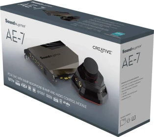 Creative Sound Blaster AE-7 PCIe Gaming Sound Card with DAC