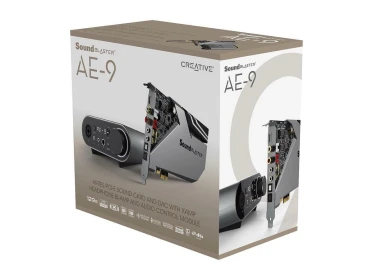Creative Sound Blaster AE-9 PCIe High-End Gaming Sound Card with DAC