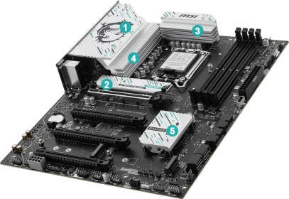 MSI B860M-P Wi-Fi 6E Motherboard