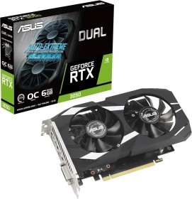 ASUS Dual GeForce RTX 3050 OC Edition 6GB