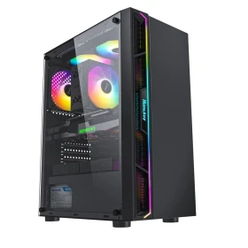 HUNTKEY GS450S Panoramic Tempered Glass Gaming Casing