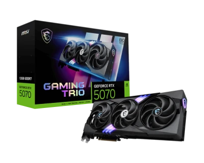 MSI GeForce RTX 5070 12G GAMING TRIO OC Graphics Card