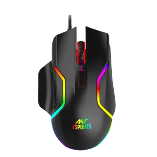 Ant Esports GM320 12800DPI RGB Wired Gaming Mouse Black