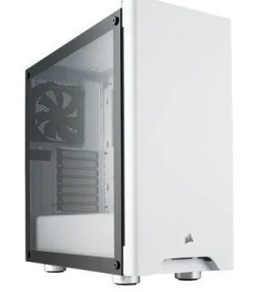 Corsair Carbide Series 275R Tempered Glass Mid-Tower ATX Gaming Case – White (CC-9011133-WW)
