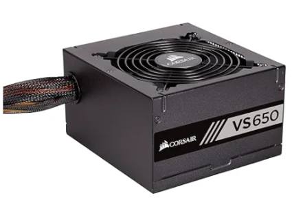 Corsair VS Series™ VS650 — 650 W 80 PLUS® White Certified Power Supply Unit (PSU) — CP‑9020172‑UK