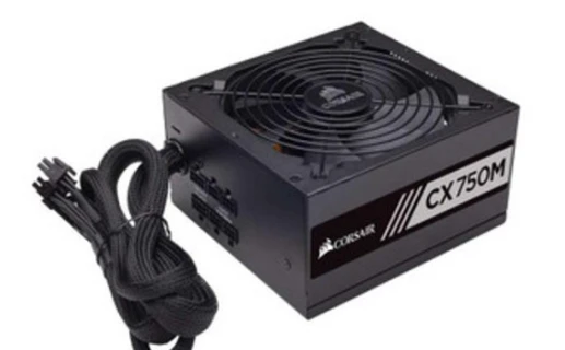 Corsair CX Series™ CX750M — 750 Watt 80 PLUS® Bronze Certified Modular ATX PSU CP-9020061-UK